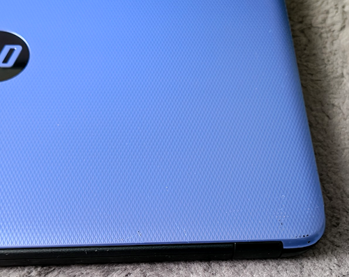 HP BCM943142Y Laptop Notebook Purple, Untested, No Power Cable Screen Damaged - Picture 2 of 21