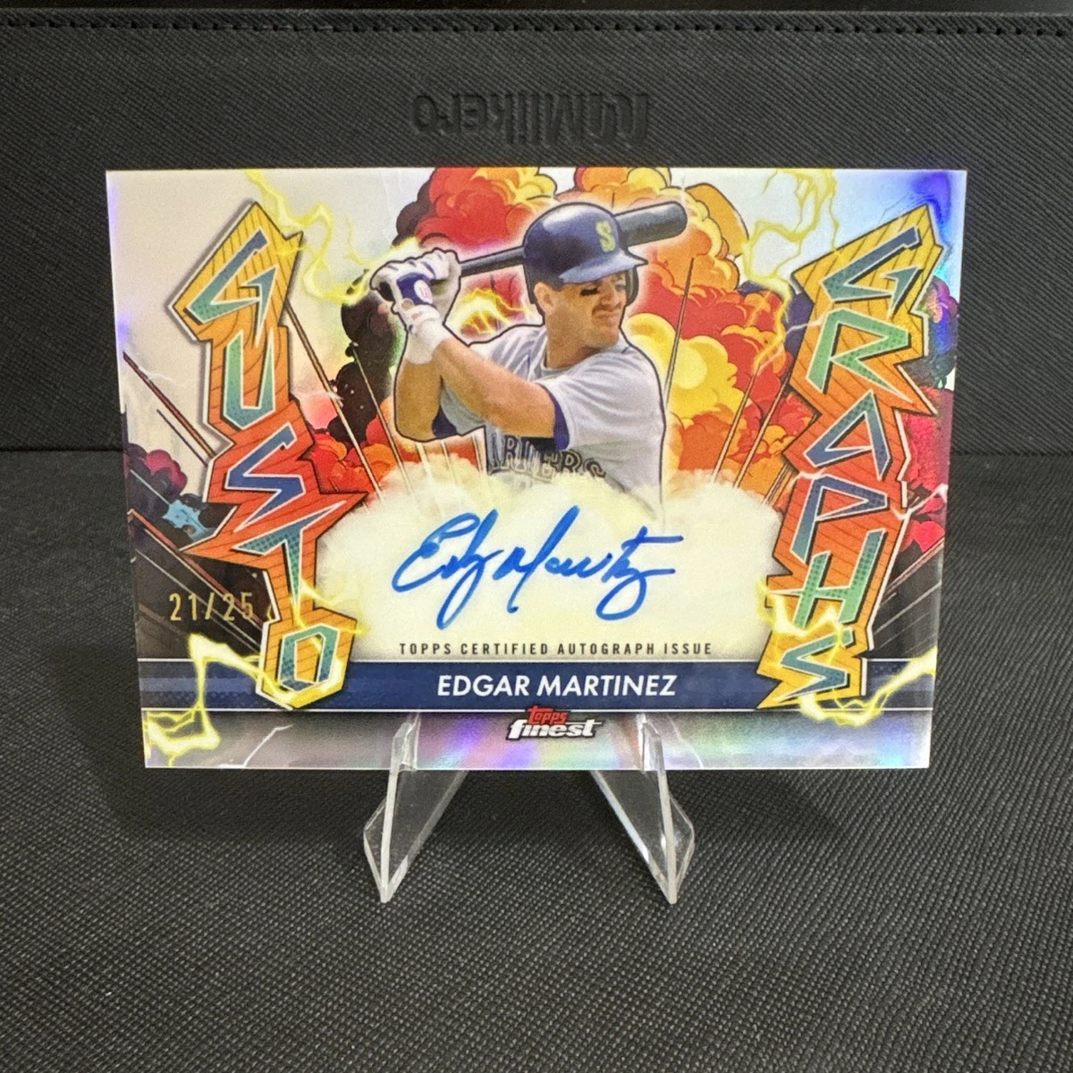 Edgar Martinez Baseball Serial Numbered Sports Trading Cards