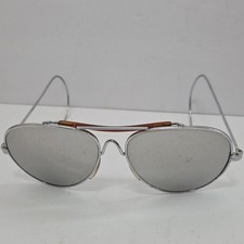 Vintage Aviator Sunglasses Mirrored