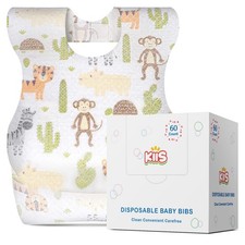 Disposable Baby Bibs for Baby Boys and Girls - Individually Packaged - Hygien...
