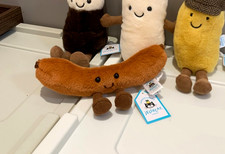 Jellycat Amuseables Les Sausage Plush   Soft  Whimsical Toy, NWT