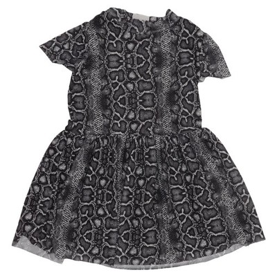 Name It, Kleid, Größe: 80, Schwarz/Grau, Elasthan/Polyester, Schlangenhaut #8bZ