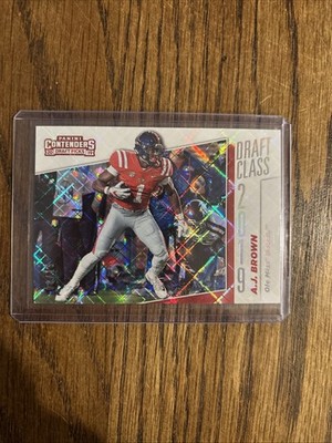 2019 Contenders Draft Picks Draft Class Rookie Diamonds 6/15 A.J. Brown