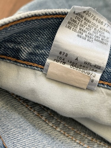 Vintage Levi’s 559 Relaxed Straight Leg Jeans „Blue“ (Größe Herren W34xL30) - Bild 7 von 10