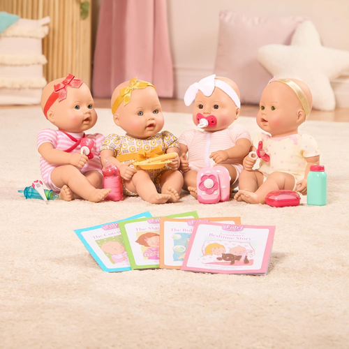 by Battat BG7006Z – Bed Time 12-Inch Soft-Body Newborn Baby Doll with Easy-To-Re - Picture 8 of 8