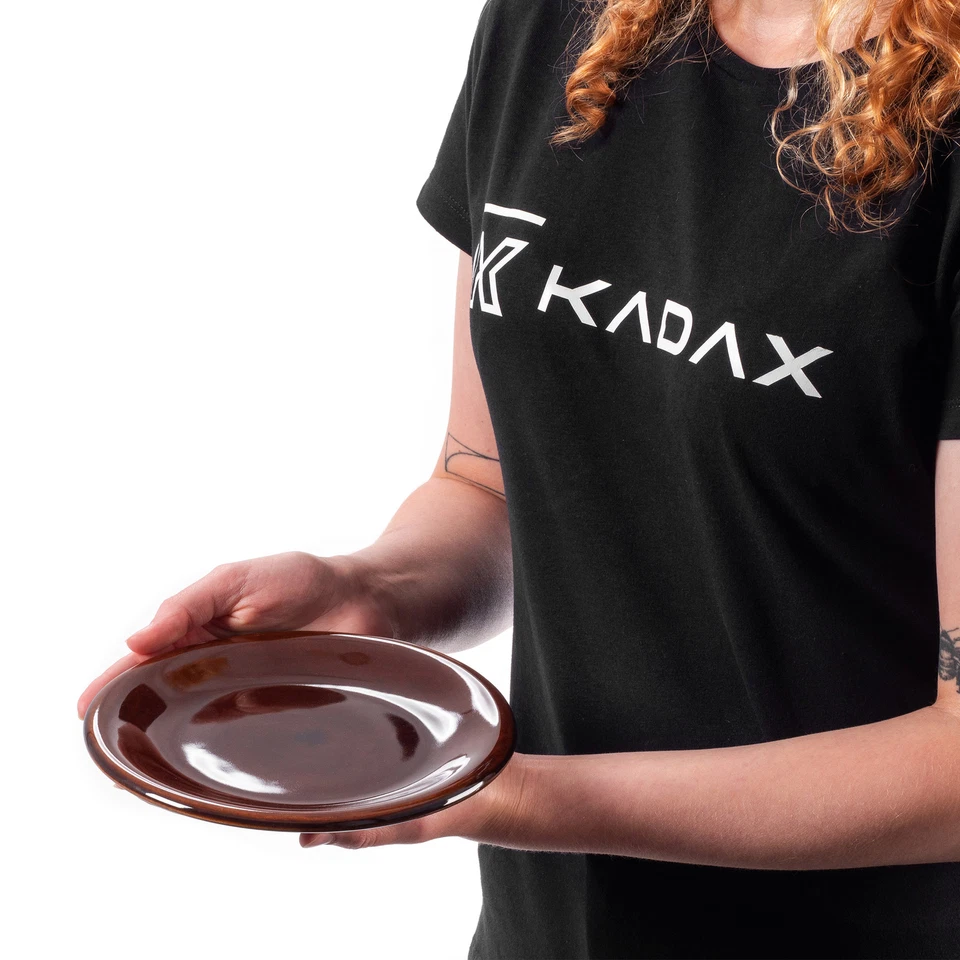 KADAX Teller aus Ton mit Keramikschicht, Speiseteller, Klein, 19 cm, 4 Stück - Bild 3 von 4