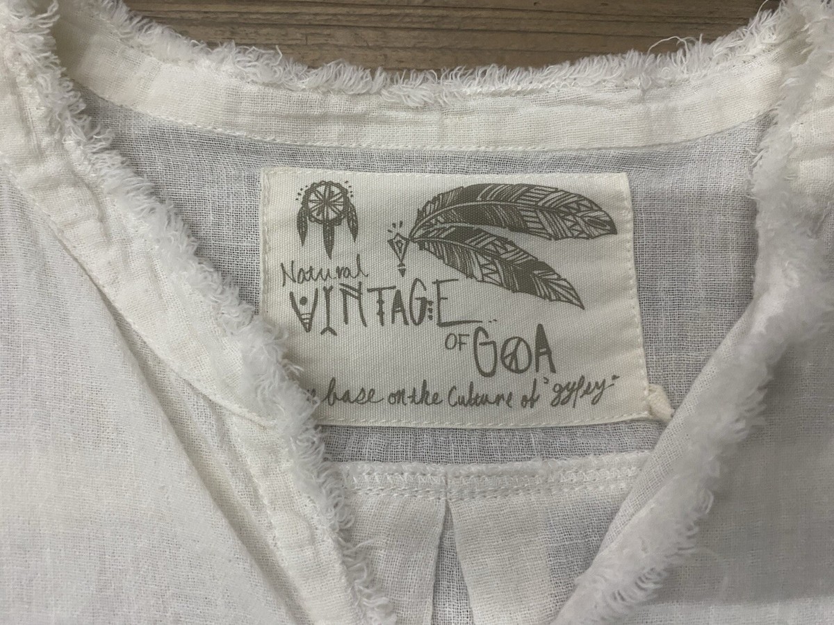 archive goa Tシャツ 騙し絵 フェザー　lgb GOA Archive Shirt Size F Womens L.G.B. goa Company Japan