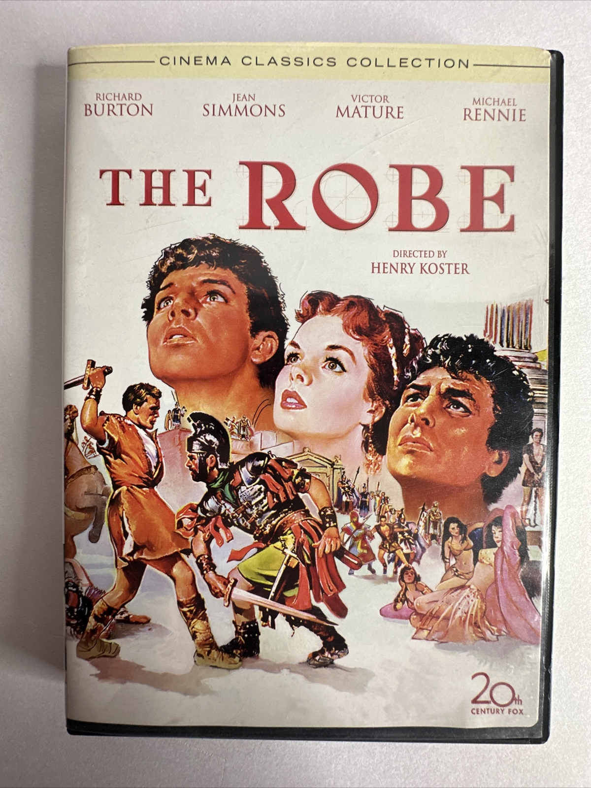 The Robe DVD movie (1953) Widescreen starring Richard Burton & Jean