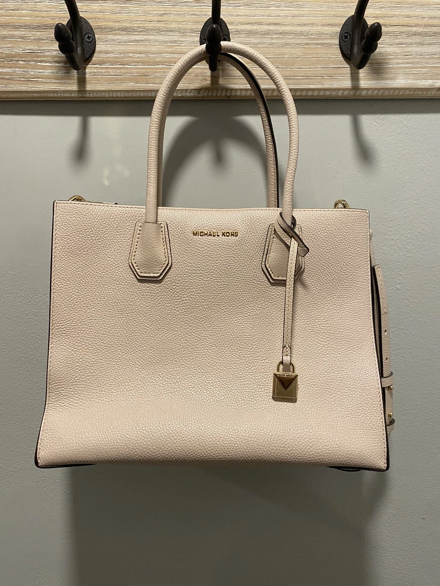 Michael kors soft pink satchel deals