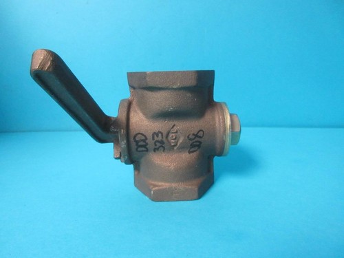 NEW MCDONALD MCD 1-1/2" SHUT OFF LEVER BRASS VALVE WITH HANDLE REPLACEMENT PART - Picture 7 of 18