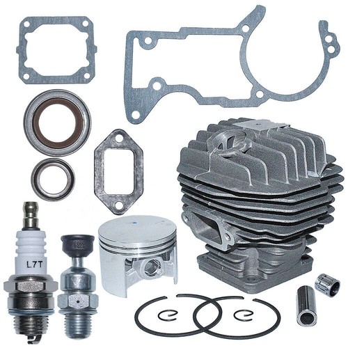 52mm Bore Cylinder Piston Top End Rebuild Kit For Stihl MS440 044 Muffler Gasket - Picture 10 of 13