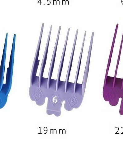 Colour Clipper Comb Guard Attachment For Wahl Caddy 1/2 0.5 1.5 2 3 4 5 6 7 8 UK - Picture 12 of 15