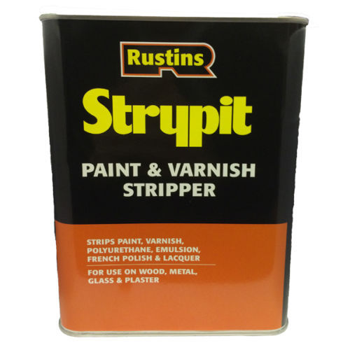 Rustins Strypit Paint and Varnish Stripper Remover 5 Litre Strips Paint Varnish