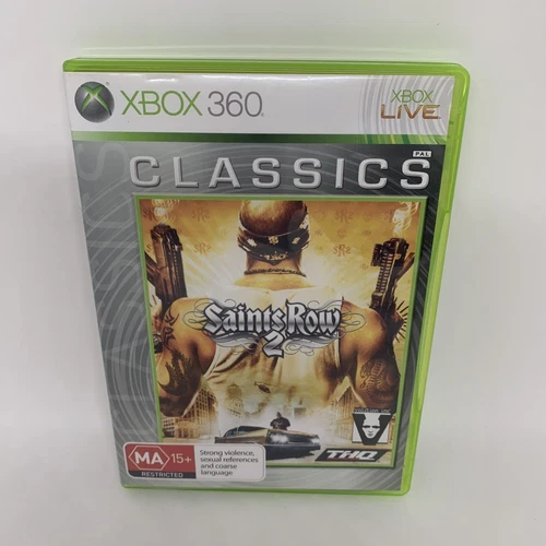 SAINTS ROW 2 XBox 360 Classics COMPLETE PAL GAME Good Condition FREE POSTAGE