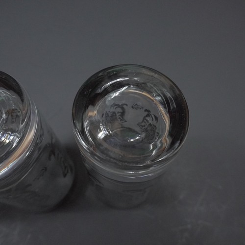 Vintage Kimiko Silberrand Longdrinkgläser MCM Guardian Knight Shield 4er Set - Bild 15 von 16