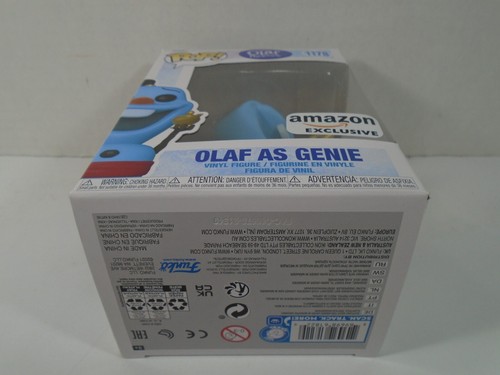 ¡FUNKO POP! DISNEY OLAF PRESENTA--OLAF como FIGURA DE GENIO (EXCLUSIVA DE AMAZON) #1178 - Imagen 6 de 6