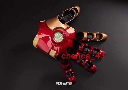 Avengers Iron Man MK42 LED Guantes Luz Brazo de Mano con Láser Cosplay Prop Réplica 1:1 - Imagen 6 de 23