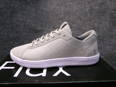 Flux Women Adapt Trainer Sand White Barefoot Athletic Knit Shoe Sneaker Size 7.5