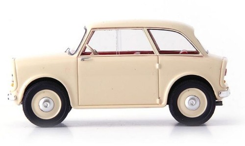 Coche modelo de resina Soletta 750 blanco, autoculto, escala 1/43 ATC 03020 - Imagen 2 de 4