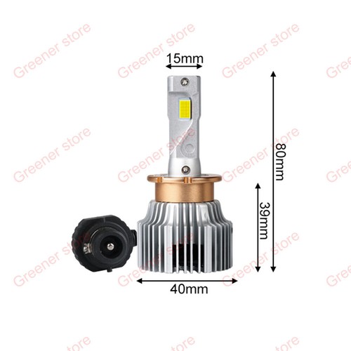 D2 D2R Car LED Headlight Lamp 50000LM 130W Replace HID Xenon Super Bright 6500K - Picture 2 of 11