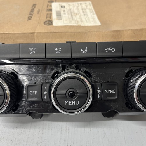 Skoda Octavia Mk3 5E 2013-17 Heater Control Panel. Genuine OE: 5E0907044 - Picture 3 of 12