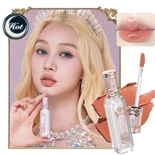 Flower Knows Moonlight Mermaid Series Lip Glaze Lipstick 01 - Picture 2 of 7
