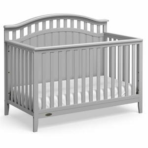 pebble gray crib