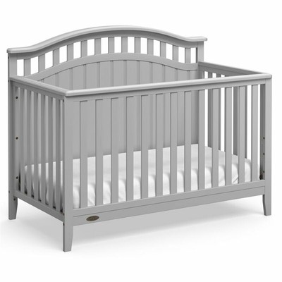 pebble gray crib