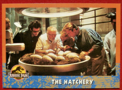 Jurassic Park - Karte #26 - The Hatchery - Topps 1993