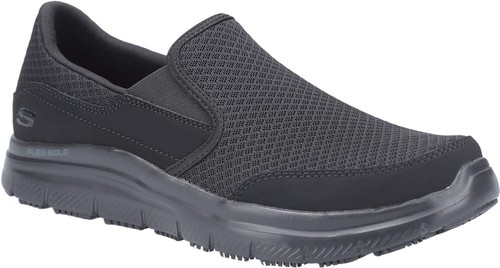 Skechers Flex Vorteil Mcallen Sr Arbeitsschuhe Herren Berufliche Schuhe Schwarz