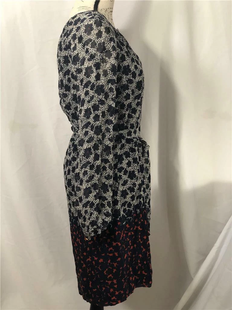 Abito estivo TORY BURCH stampa floreale con manica lunga semi trasparente tg 4