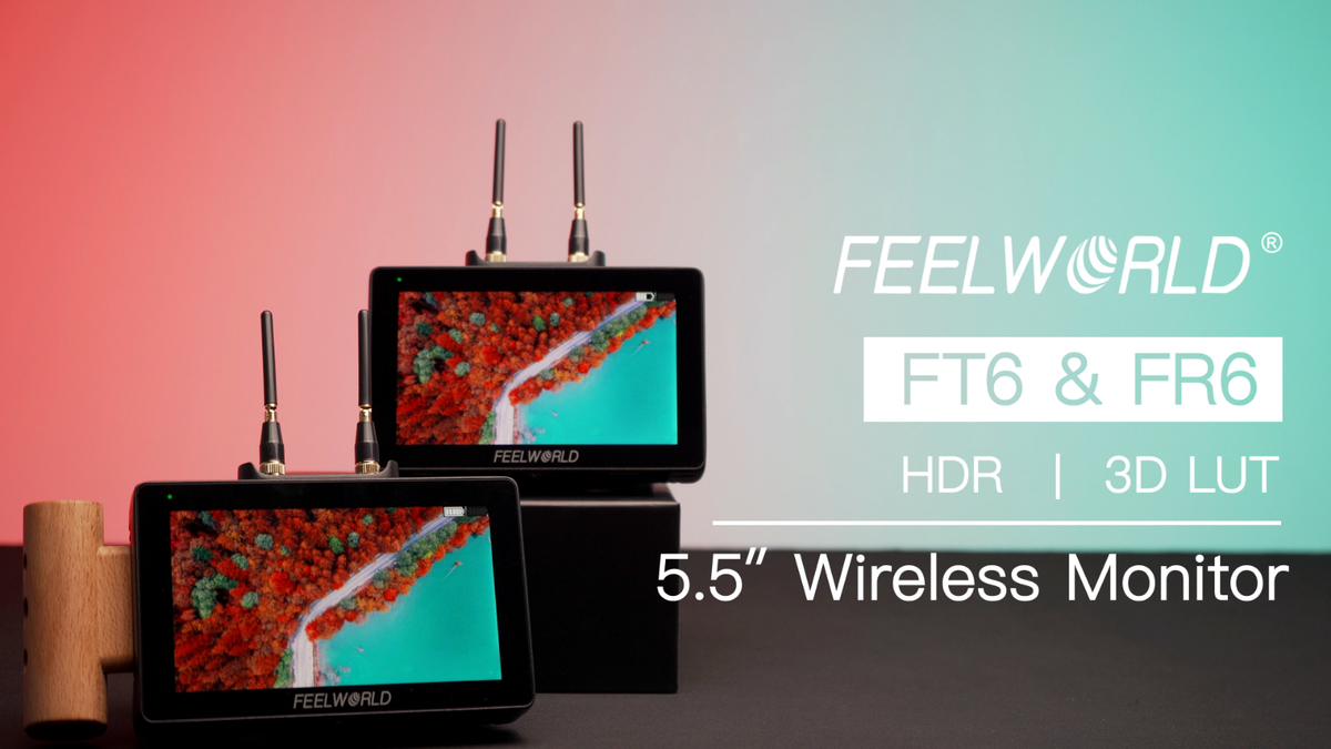 Feelworld FT6 FR6 5.5'' Touchscreen Wireless Video Feelworld FT6 FR6 5.5'' Touchscreen Wireless Video