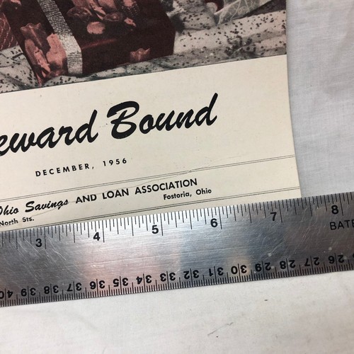 Vintage 1956 Homeward Bound Magazine Ohio Savings & Loan Fostoria Ohio - Picture 3 of 18