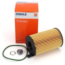 MAHLE Ölfilter + Schraube für AUDI A4 A5 A6 A7 A8 Q5 Q7 PORSCHE TOUAREG 3.0 TDI