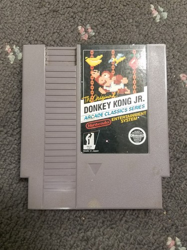 The Original Donkey Kong Jr. (Nintendo Entertainment System, NES, 1986) - Picture 1 of 3