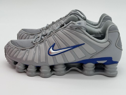 Size 10.5 - Nike Shox TL Wolf Gray Silver Sneakers CN0151-001 No Box Lid - Picture 5 of 10