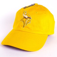 Gold Reebok Minnesota Vikings Faded Logo Est.1961 Baseball Hat