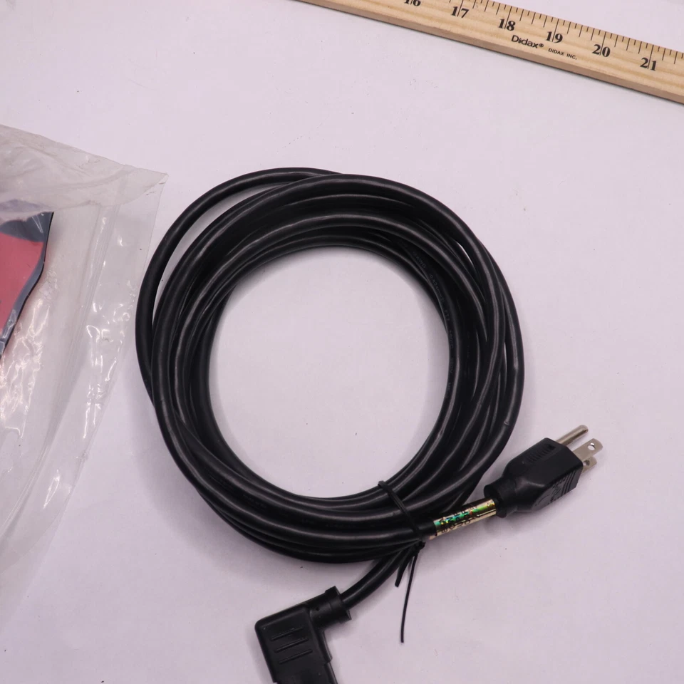 Tripp Lite Standard Computer Power Cord Black 18AWG 10A/125VAC 14" P006-014-13RA - Image 4 of 4