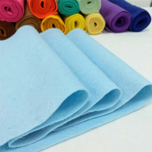 Non Woven Soft Felt Fabric Metre 1.4mm Thick DIY Craft Material Color 20/90*90cm - Picture 23 of 30