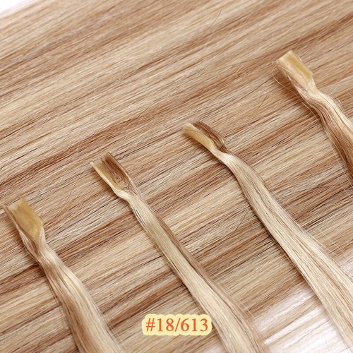 100% Real Remy Human Hair Extensions Keratin Nail U Tip Pre-bonded Indian Remy - Picture 51 of 54