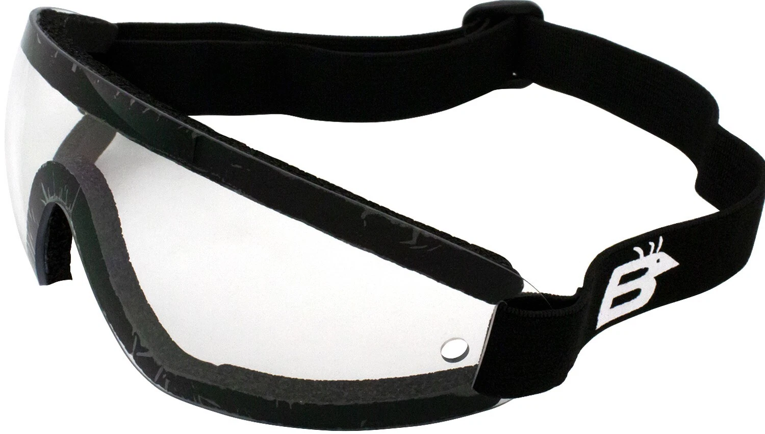New Birdz Wing Skydiving Freefall Parachuting Shatterproof Clear Goggles & Pouch - Picture 2 of 8
