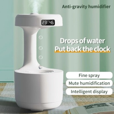 Anti-Schwerkraft-Luftbefeuchter 800ML UV Luftreiniger USB Ultraschall 