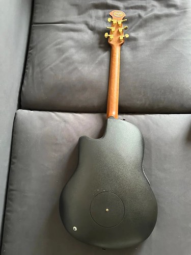 gebrauchte Ovation Celebrity 6 saitig mit Ständer und Gurt , halbelektic - Bild 6 von 7