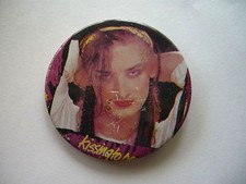 Culture Club, Boy George Pin VINTAGE 1980's, 2 3/8"