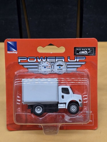 MOC 2005 New Ray Toys * Power Up Box Truck * Pull Back NIP * Excellent Condition - Picture 2 of 3