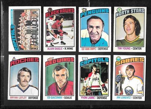 1976-77 OPC 76-77 O PEE CHEE NHL HOCKEY CARD & ERROR VARIATION 132-264 SEE LIST - Picture 95 of 345