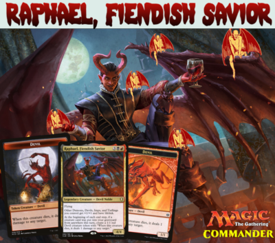 #ad Raphael Fiendish Savior EDH Commander Deck Rakdos Devil Beatdown $40.50