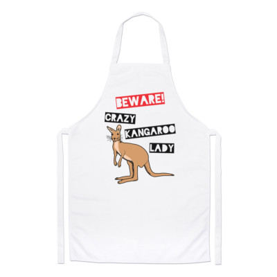 Beware Pazzo Gufo Donna Lino Cuscino Cover - Divertente Animale Carino