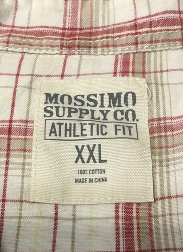 Mossimo Supply Co Pearl Snap Shirts Lot of (2) Mens 2XL XXL Plaid Western Cowboy - Picture 5 of 11