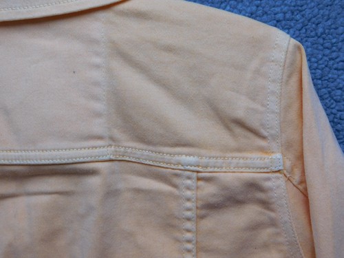 Michael Kors Jean Jacket Womens Size Medium Melon Denim Button Front NWT - Picture 14 of 23